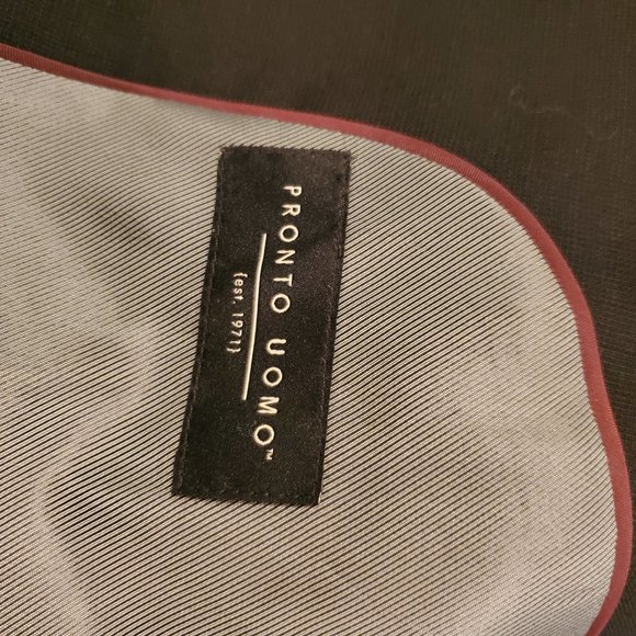 Men's suit coat, black, size 50 regular, short. - Picture 3 of 3